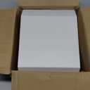 HG Power 6 Inch Hooded Wall Vent with Screen and Damper, Galvanized Steel Exhaust Vent, Exterior Dryer Vent Cover for Kitchen Range Hood Air Ventilation, Bathroom Exhaust Fan, White