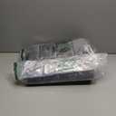 Yimobra Memory Foam Bath Mat, Super Soft Absorbent Bathroom Rug Non Slip, Quick Dry, Machine Washable Floor Carpet for Tub Shower, Home Decor Accessories, 24x17, Dark Gray