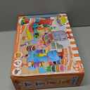 Crelloci 3 in 1 Color Dough Kitchen Creations Set, Ice Cream Spaghetti Burger Maker Machine, Art Crafts Food Modeling Toys, Accessories Tools Kit for Boys Girls Kids Toddlers Ages 3+ (12 Colors Dough)