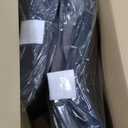 Serta Jackson Big and Tall Executive Home Office Chair with Smart Layers Technology, Wide Seat Cushion, Modern Comfy DeskChairs with Rolling Swivel Wheels, Bonded Leather, Black