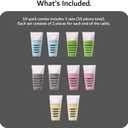 TUDIA [Klip 10 Pcs Snap On Charging Cable Cord Saver Protector Compatible with iPhone, iPad, iPod Combo Pack