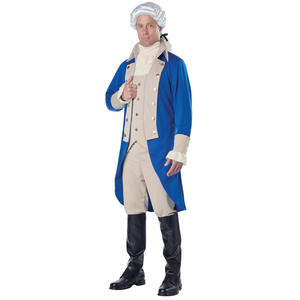 California Costumes Men's George Washington/Thomas Jefferson/Alexander Hamilton/Colonial Costume, XL