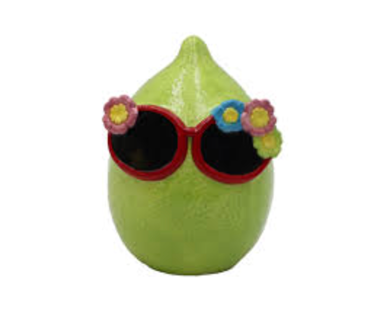 Ceramic Decor Lime, Everyday Living Table Décor Ceramic - Lime, 6.3 in