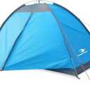7.2 × 4 × 4 Feet Single Backpack Tent, Waterproof Camping and Hiking Tent can be Used by One Person, Light and Durable