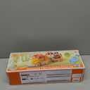 Toddler Car Toys for 2 3 4 5 Years Old Kids, Transport Carrier Truck Toy with 4 Wooden Vehicle, 24IN Foldable Track Trailer with Light & Sound Effects, Best Gift Choice for Christmas, Birthday