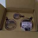 COOK WITH COLOR Glass Measuring Cups - Ideal for Cooking and Baking, Pink