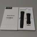 CakCity Watch Bands - Soft Strap Wristband Accessory Sport Watch Band Quick Release Replacement Watch Bands for Men and Women Watches and Smartwatches (Black)