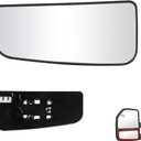 Senzeal Driver Side Heated Lower Mirror Glass Replacement for Ford F150 Truck 2015-2020 Ford F250 F350 Super Duty F450 F550 Truck 2017-2022 Towing Mirror FL3Z17K707V (Left Side)