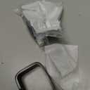 BESy Brass Clothes Hook Single Towel Hook for Bathroom Kitchen Garage Square Style Robe Hooks Coat and Hat Hook, Wall Mounted with Screws, Oil Rubbed Bronze (1 Pack)