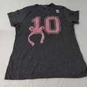 CM C&M WODRO 10th Birthday Shirt Girl Pink Bow Graphic Tee 10 Year Old Birthday Party T-Shirt Girl Summer Short Sleeve Tops Size L