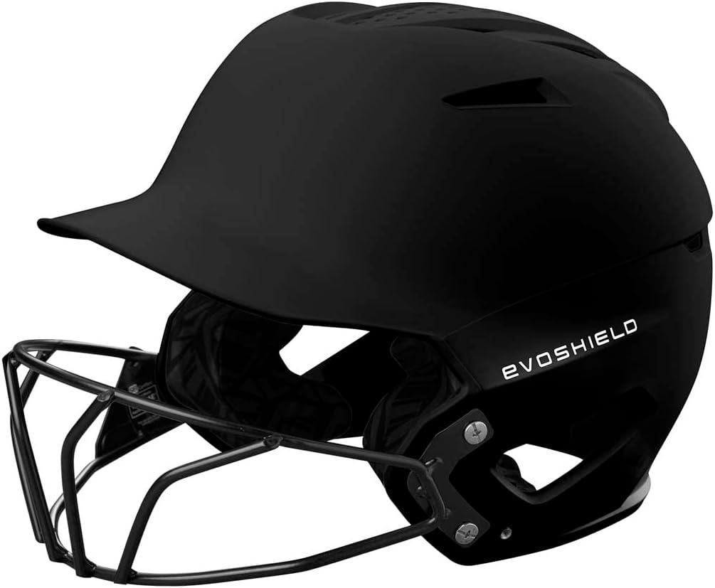 EvoShield XVT 2.0 Batting Helmets with Facemask, Medium-Large