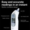 Braun ThermoScan 5 Ear Thermometer, Digital Display, Baby and Infant Thermometer with ExacTemp Stability Indicator for Professional Accuracy, Recommended by Pediatricians