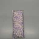 3 Piece Purple Quilted Floral Makeup Bag Set Small Cosmetic Bag For Women Cute Cotton Makeup Pouch For Purse