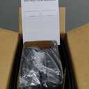 2 Pack 2.7 Gal Bathroom Can with Lid, Automatic Can Small Smart Garbage Can Touchless, Slim Motion Sensor Waterproof Plastic Bins for Bedroom Office Kitchen Toilet Black