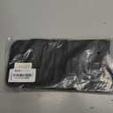 24'' Longer Faucet Mat for Kitchen Sink Splash Guard[7 Slope Fast Self-draining][Snap Lock Fit]Kitchen Sink Faucet Mat Splash Guard Kitchen Sink Area Water Splash Guard Behind Faucet Draining Mat (24" x 5.5", Black)