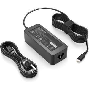 65W 45W USB C Charger Fit for LG Gram 14 15 16 17 Laptop - (Fit for 14Z90P 14Z90Q 14Z90R 15Z90P 15Z90Q 15Z90R 16T90P 16Z90P 16Z90Q 16Z90R 17Z90Q 17Z90R 17Z90S 17Z95P) (UL Listed Power Cord AC Adapter)