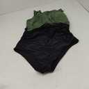 Tempt Me Women One Piece Swimsuit High Neck Plunge Ruched Tummy Control Bathing Suit XL