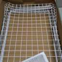 Rubbermaid Configurations Sliding Basket for Closet Drawer Organization, White, Sturdy Slide Out Basket for Home/Laundry/Bathroom/Mudroom/Pantry/Linen Closet, 17.5 X 7.25 X 23.5 Inches