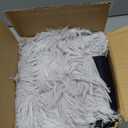 Bean Bag Chair Cover, Waterproof Faux Fur Bean Bag Cover Only(No Filler), 5FT Round Beanbag Cover with Pocket, Big Giant Bean Bags Covers for Adults Kids Teens, Stuffed Animal Storage