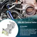 Fast Idle Air Control Valve IACV for Honda CR-V 1997-2001 2.0L Idle Air Control Valve for Honda Accord 1994-1997 2.2L Replace No.16500-P0A-A00/16500-P0A-A01