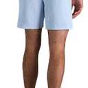 Haggar Mens Sport Travel Performance Short - 7inch Inseam (Blue)