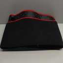 Dashboard Dash Cover Mat for 2010-2018 Dodge Ram 1500 2500 3500, Polyester Custom Fit Dodge Ram Dash Cover Red Trim (Ram 2010-2018, Black-Red)