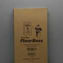 SmartSign 25 x 12 inch “Caution - Icy Surface” Two-Sided Folding Floor Sign with Symbol Black and Yellow