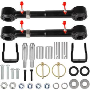 RANSOTO Front Sway Bar Links Compatible with 1998-2006 Jeep Wrangler TJ Cherokee 1984-2001 Jeep Wrangler XJ 2.5"-6" Lift Quick Disconnect System