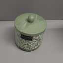 Avanti Linens Accessories Bathroom Essentials, Jar, Green