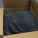 Electric Heated Blanket Queen Size 84"x90" Microplush Cover Blanket 4 Heat Settings & 10 Hours Auto Off, Cozy & Breathable, Warm All Night, Iron Grey