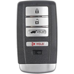Dasbecan 4 Buttons Key Fob Replacement Compatible with Acura MDX 2014-2020, RDX 2016-2018 Smart Keyless Entry Remote Control SUV Replace# FCC ID: KR5V1X, P/N: A2C32523200 A2C32523300