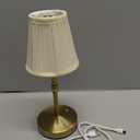 3000mah Battery Powered Lamp for Home,Small Cordless Lamps Rechargeable,3 Color Temperature 5W LED Touch Lamp Battery Operated Table Lights,Wireless Lamps for Tables,Kitchen,Living Room (Gold,H11)