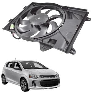 Engine Radiator Cooling Fan Assembly Replacement for Sonic 1.8L 2012-2015 Replacement for GM3115244 622840 95352380