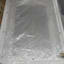 Clear Acrylic Dog Playpen - 50 x 30.4 Inch, 24" H 10 Planes Transparent Dog Fence Indoor, Sturdy Pet Pen for Puppy/Small Dog/Rabbit/Pig, Easy Assemble & Cleaning Plastic Whelping Box Enclosure, White