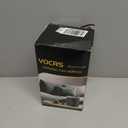 Small Portable Space Heater for Indoor Use - VOCRS 1500W PTC Electric Heater with Thermostat, Remote Control, 12H Timer, Eco and Fan Mode, Rapid and Safe Heating for Bedroom, Office