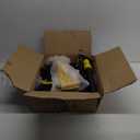 Upgraded LED Work Lights with Stand, 21000 Lumen 3-Head Adjustable Work Light, IP66 Waterproof Construction Tripod Light, Foldable & Portable Work Lights for Garage, Job Site, Outdoor Use (Black)