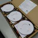 Kidde Smoke Detector, 10-Year Battery Powered, with LED Status Lights, 85 dB Alarm, 5-inches, 20SD10, 3 Pack