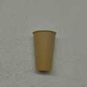 90 Pack 16 Oz Paper Coffee Cups, Kraft Disposable Brown Paper Cups, Unbleached Leak-proof Hot Drink Cup Water Beverage Juice Drinking Container for Home, Party, Office, Cafe