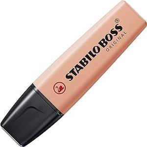 STABILO BOSS Original Pastel Highlighter, Creamy Peach