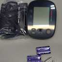 Automatic Upper Arm Blood Pressure Monitor, Dual User 2 x120 Memories Digital Blood Pressure Machine (8.7"-16.5") Cuff Size 4*AA Batteries & USB-C Cable, Irregular Heartbeat & Pulse Detection