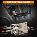 GSL392 Inline Fuel Pump & 58 PSI Fuel Filter Regulator 58 PSI LS Swap Fuel Pump EFI Conversion Fuel Filter Pressure Regulator 255LPH High Pressure External Pumps 6AN Fittings 400-939 GSL392-400-939