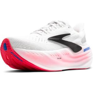 Brooks Womens Glycerin Max Neutral Running & Walking Shoe (10.5, White/Black/Diva Pink)