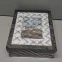 PEALSN 8x10 Picture Frame Set of 6, Display Picture 5x7 with Mat or 8x10 Without Mat, Black Woodgrain