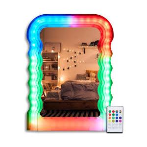 Dimensions: The Outer Dimension Of Each Mirror Measures 18 Inches Long x 24 Inches High. Easy To Hang/Display