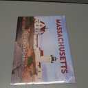 Massachusetts Calendar 2026 Wall 12 Month Monthly MA Scenic Souvenirs Themed Gifts | American Made In The USA