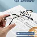Frameless Smart Zoom Reading Glasses for Men & Women, Auto Focus Distance Near Progressive Multi-focus HD Vision
