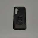 Compatible with Samsung Galaxy S24/S25 Case with Screen Protector Tempered Glass,Heavy Duty Shockproof Full Body Phone Cover Built in Metal Ring Holder Kickstand,2025 Black Matte