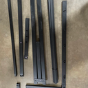 Twin Size Metal Bed Frame Parts, Black