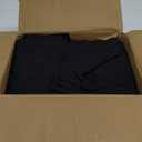 sancua 6 Pack Black Tablecloth 60 x 102 Inch, Rectangle Table Cloth for 6 Feet Tables - Stain and Wrinkle Resistant Washable Polyester Table Cover for Dining Tables, Buffet Parties and Camping