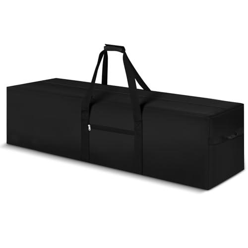 Vincreem 42 x 15 x 15 Inch, 154 L Extra Large Duffle Bag Camping Tent Storage Bag Heavy Duty Waterproof Sports Equipment Carrying Case for Tent Pole Travel Canopy Hammock Tripod Fishing Outdoor Moving